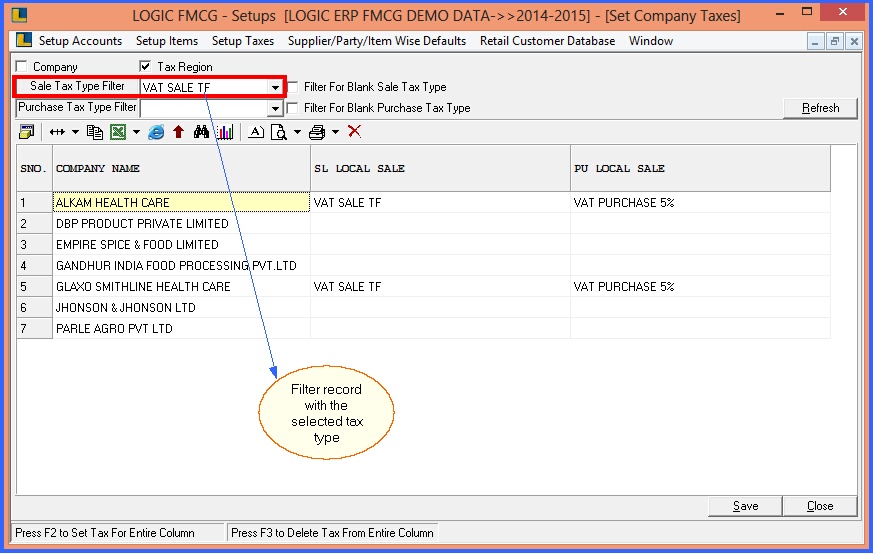 fmcg setup company taxes-grid mode 3